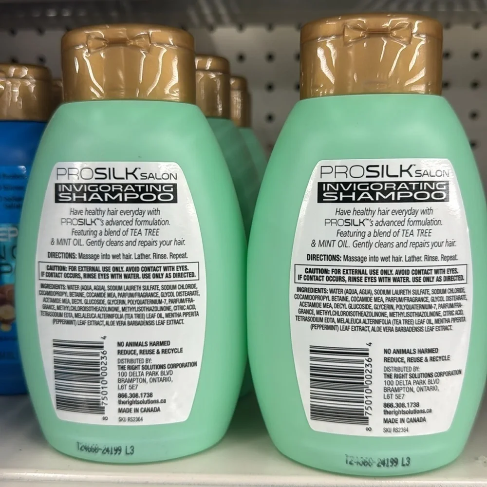 Invigorating Tea Tree Oil Shampoo - Green (2 Bottles)